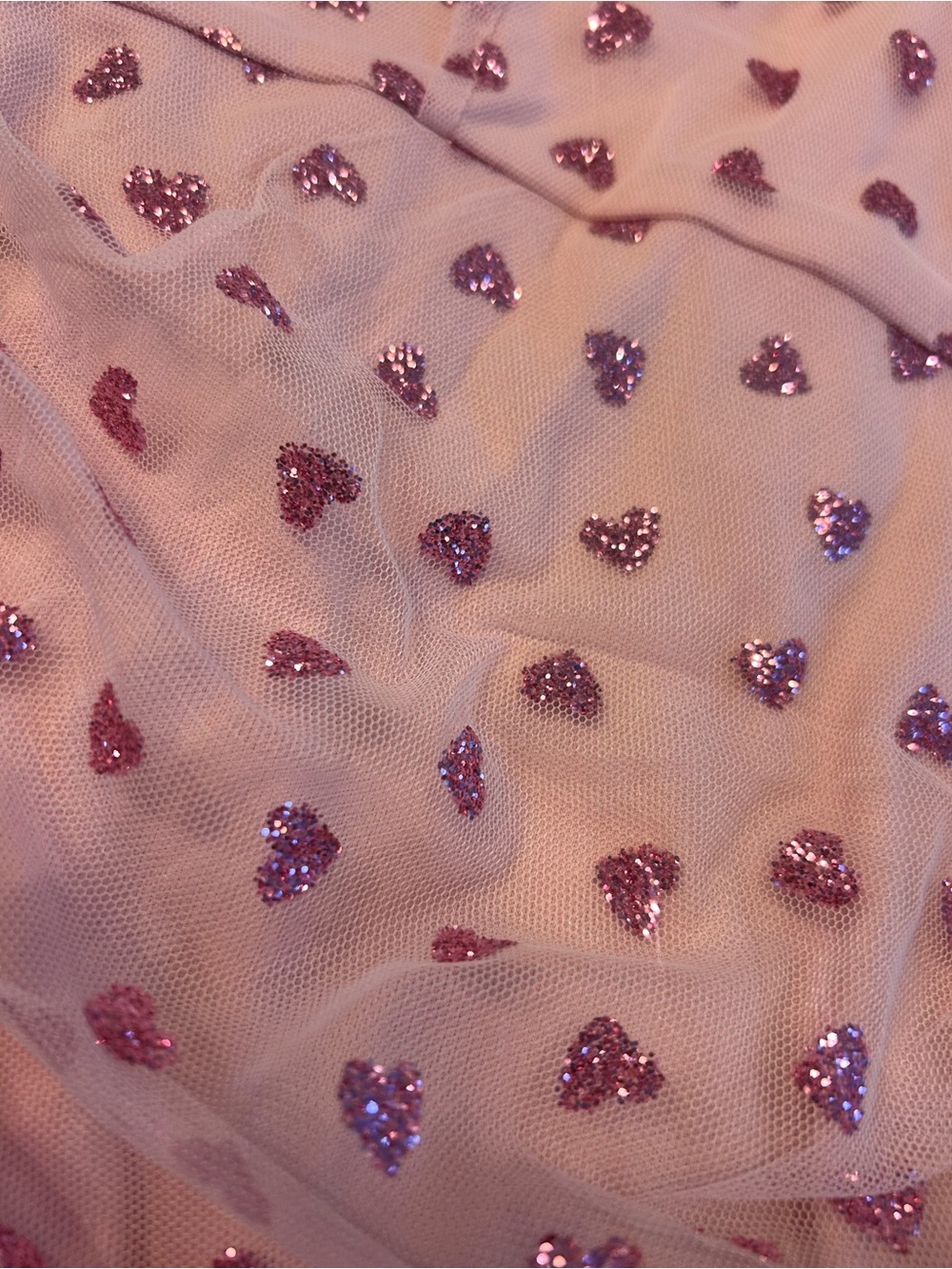 superdown Pink Strapless Heart-Print Ruched Mini Dress - Picture 4 of 9